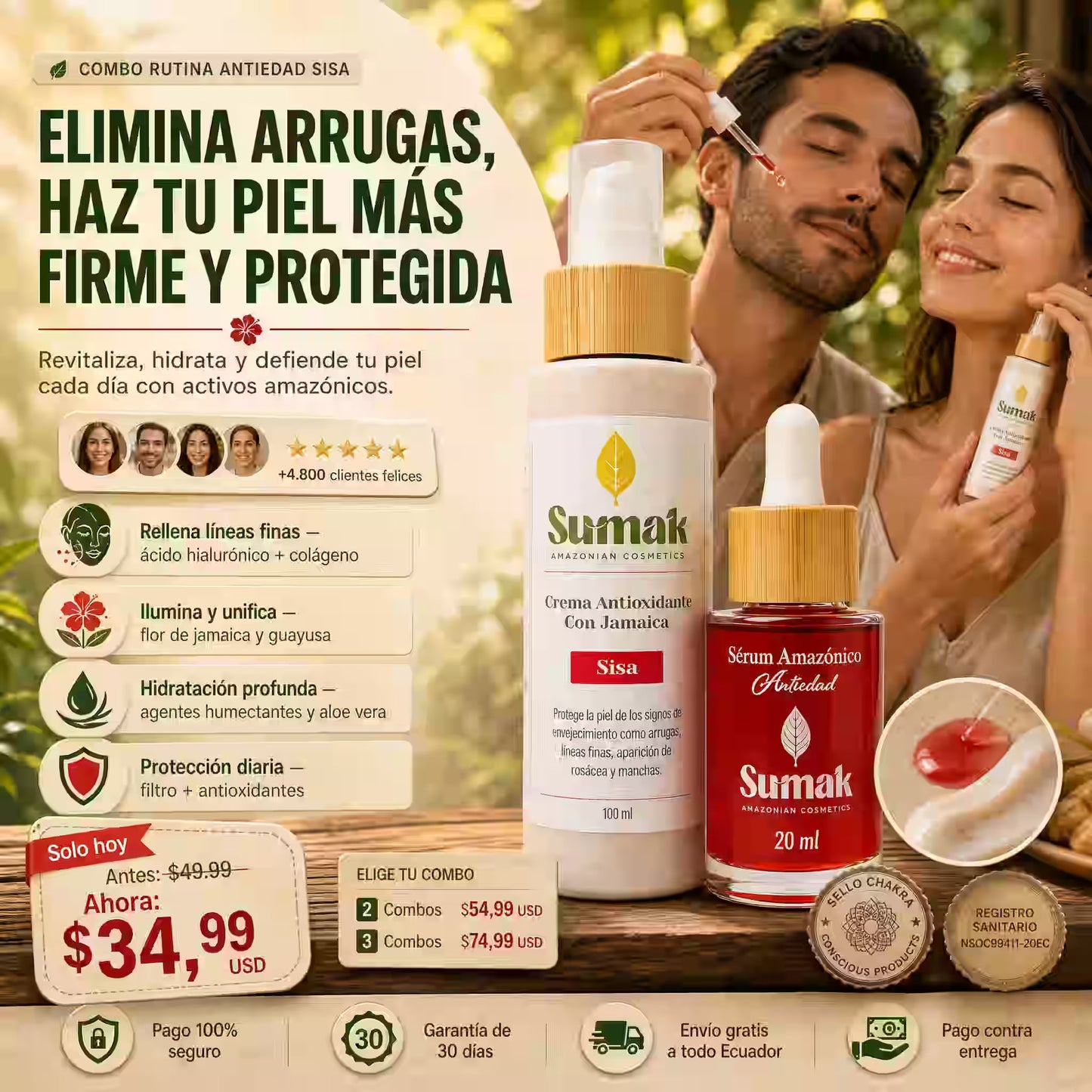 Combo Antiedad Sumak