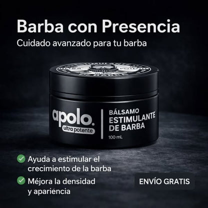Apolo Bálsamo Estimulante para Barba