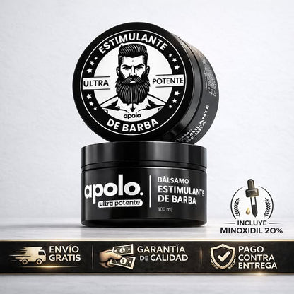 Apolo Bálsamo Estimulante para Barba