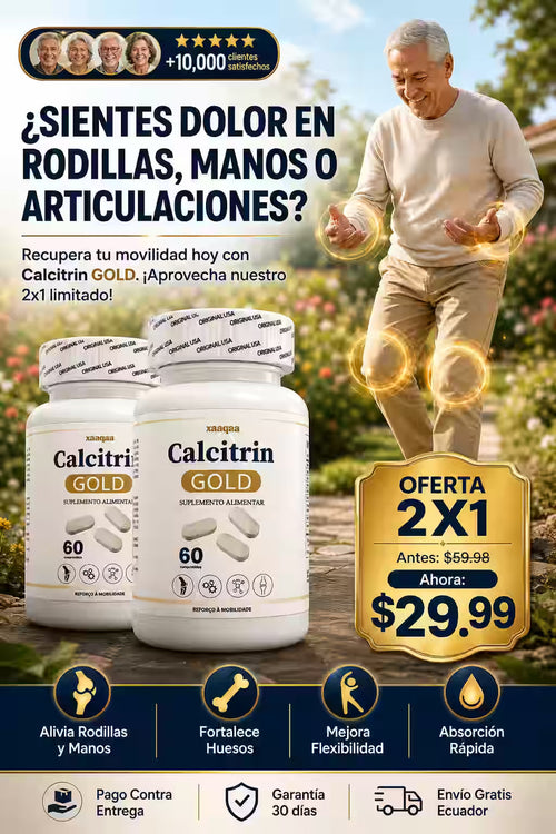 Calcitrin gold 2x1